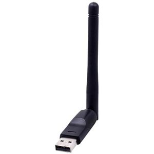 USB Wifi - Draadloze Netwerkadapter - Met Antenne - Hoge Versterking - 2DB Antenne WiFi-ontvanger