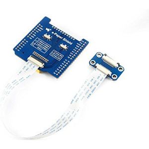 Waveshare Universal Driver Board Shield, for Connecting NUCLEO and E-Paper Raw Panels, Supports Various Waveshare SPI E-Paper Raw Panels