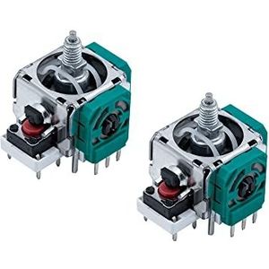 Mcbazel 2 Pack Controller 3D Analoge Joystick Duim Sticks Vervanging Reparatie Onderdelen voor Xbox Een Elite 2