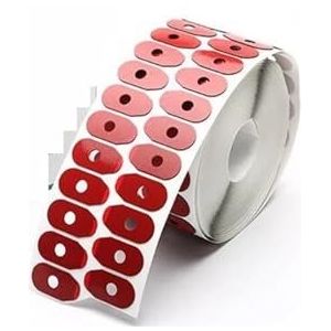 Lens Edr, antisliprand Lensblokkeringspad schikt for speciale lenzen Optische lensrand, zelfklevende stickeraccessoire 1000 stu(A)