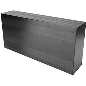 Aluminium koelbox, gesplitste behuizing elektronische doos, 1,25-1,5 mm baffle-dikte, voor GPS-analyserbehuizing, HIFI-versterker aluminium behuizing, doe-het-zelf(68 x 145 x 300mm)