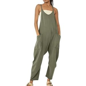 SLXYYYHW Zwangerschaps jumpsuit, oversized moederschap jumpsuit, moederschap en postpartum, effen kleur rits patch pocket jumpsuit, wijde pijpen jumpsuit