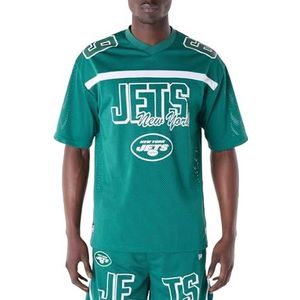 New Era New York Jets NFL Mesh Jersey T-shirt Heren Groen, zwart, M