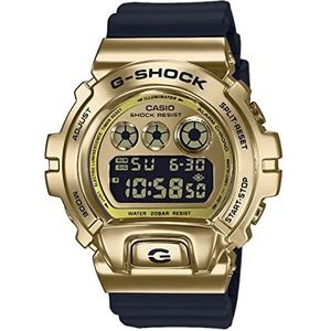 Casio G-Shock Digitaal kwartshorloge voor heren, zwart/goud, Riemen.