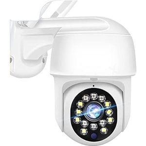 DVR-kits voor bewaking, 5MP CCTV Beveiliging IP Camera 1080 P Draadloze PTZ Outdoor Auto Tracking 4X Digitale Zoom Mini Video Surveillance Camera Afstandsbediening,Buitencameratoezicht(5MP Camera)