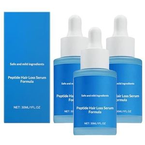 Haarserum, haargroei, koperpeptide haarserum, lichte haargroeiolie om de teruggroei te bevorderen, dikker en sterker voor vrouwen en mannen (3)