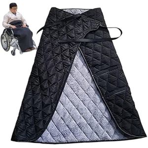 Rolstoelen - Dikke Winddichte Fleece Gevoerde Beenhoes - Warme Rolstoelhoes - Beschermende Beendeken