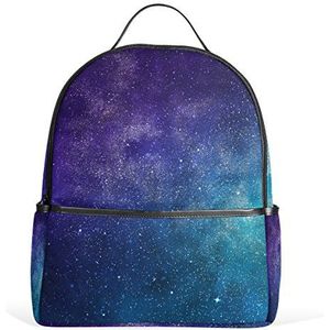 My Daily Kleurrijke Galaxy Star En Nebula Universe Rugzak voor Jongens Meisjes School Boekentas Daypack, multi, 12.6""L × 14.8""H x 5""W, Reizen