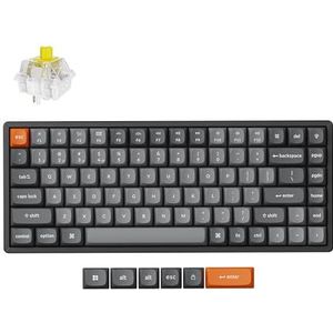 Keychron K2 MAX - Draadloos Mechanisch Toetsenbord - Aluminium Raamwerk - RGB - 75% Indeling