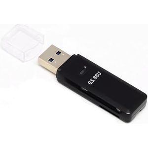 YUGSHNKFC Dubbele SleufUSB3.0 Kaartlezer 5Gbps Snelheid voor Geheugenkaart Draagbare en Lichtgewicht Ontwerpen