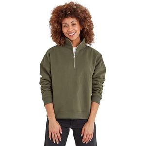 TOG24 - Sweatshirt CALDENE - dames, Khaki groen., 38