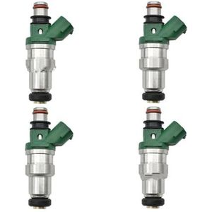 Brandstofinjector Benzine-injectiesproeiers Voor Tercel 1.5 Voor Paseo 1995-1999 23209-11110 23250-11110 2320911110 2325011110 4PCS Brandstofinjectie