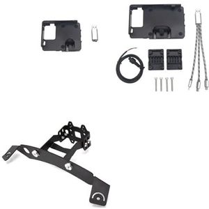 Navigatiebeugelbord GPS Voor BMW K1300GT K1200GT K 1200 1300 GT Motorfiets Telefoon GPS-houder USB En Draadloos Opladen Navigatiebeugel Standhouder Navigatie beugel(USB and Stand)