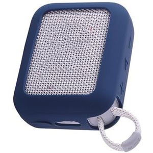 voor Jbl Go4 Audio Beschermhoes Outdoor Speaker Opslag Lege Case Zachte Siliconen Beschermhoes Anti-Drop (Blauw)