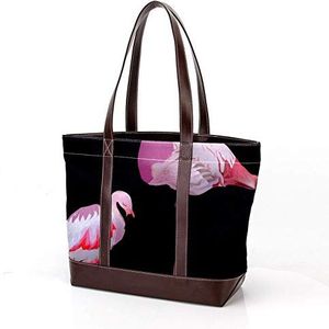 Laptop Tote tas Draagtas Casual Canvas Business Werk Tote tas Aktetas voor Computer School Kantoor,Herfst Bladeren Natuur Boom