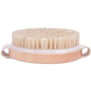 JINGYAN Gootsteenafvoerstopper Natural Bristle Bath Brush Exfoliating Wooden Body Massage Shower Brush SPA Woman Man Skin Care Dry Body Brush