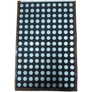 1000 Dots Handheld 3D Scanner Modellering Hoge Zichtbaarheid Magnetische Doelpositionering Gecodeerde Marker Reflecterende Punten Ronde Sticker voor ondersteunde positionering, kalibratie(Inner 3mm ou