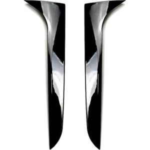 Auto achtervleugel Voor A4 B8 Voor Avant 2009-2016 Paar Glanzend Zwarte Achterruit Zijspoiler Cover Links & Rechts Kofferbak Spoiler