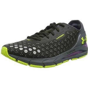 Under Armour Women's Hovr Sonic 3 Storm Road Running Shoe, Baroque Green Green Citrine Green Citrine 300, 4 UK