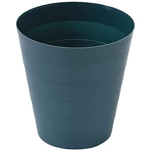 Prullenbak Vuilnisemmer Kleine prullenbak kan duurzame vuilnisbak afvalmand for badkamer, slaapkamer, kantoor en meer, 6L, 9L Afvalemmer Vuilnisbak (Color : Blue, Size : 9l)
