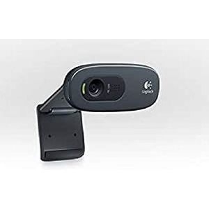 Logitech C270 Webcam 3MP 1280 x 720 pixels USB 2.0 zwart - webcams (3 MP, 1280 x 720 pixels, 30 IPS, 2048 x 1536 pixels, auto, USB 2.0)