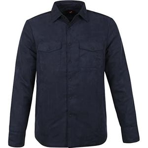 Suitable Pash Passetta Overhemd Navy, blauw, donkerblauw, XL