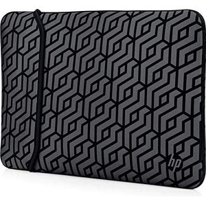 HP Neoprene Reversible Sleeve (14 Inch) Zwart Grijs