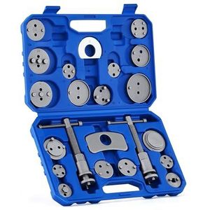 24-delige Universele Schijfremklauwgereedschapset Met Zuigerblok, Terugdraaiset Haken, Compressorgereedschapset, Zware voor Professionals