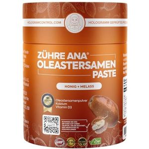 Zühre Ana - Natuurlijke Iğde Pitpasta: Verrijkt met Honing en Melasse, Energieverhogend en Immuunversterkend