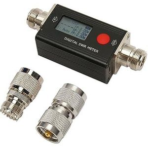 RD106P Digitale SWR-meter, Digitale Staande Golfmeter, 120 W 80-999 MHz VHF UHF Tweerichtingsradio, Draagbare stroom- en SWR-meter, Compatibel met DMR-radio's.