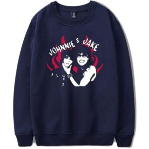 IZGVLELIHN Jake Webber Trainingspak Mannen Dames Mode Sweatshirts Jongens Meisjes Trend Herfst Lente Truien XXS-4XL, Blauw, XXS