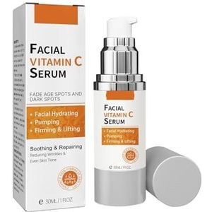 Anti-aging Verhelderend Vitamine C-serum - Vermindert Rimpels, Verstevigt De Huid, Hydrateert En Zorgt For Een Stralendere Huid(3PCs)