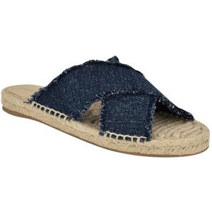 NINE WEST Hamden sandaal voor dames, Denim Blauw 420, 39.5 EU