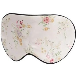 Mulberry Zijde Slaap Aid Masker 100% Natuurlijke Moerbei Zachte Oogschaduw Glad Slaapmiddel Oogschaduw Ogen Cover Patch Comfort Blinddoek (Vorm C)