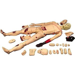 Model Multifunctioneel patiëntenzorgoefenpop EHBO Trauma Menselijk anatomisch model Patiëntenzorgsimulator Levensgroot for verpleegkunde Medische opleiding