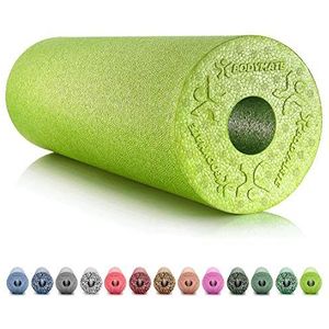 BODYMATE professionele Fasciarol STANDARD middelhard Lengte 45 cm Diameter 15 cm - met gratis e-book - Appelgroen