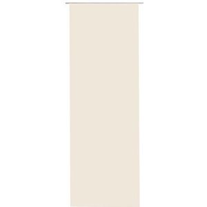 Bestlivings Paneelgordijn ondoorzichtig schuifgordijn ruimteverdeler schuifgordijn ca.60cm x 245cm, selectie: zonder accessoires, beige - crème