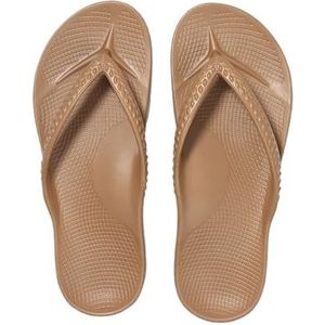 Dames Flip Flops Dames Slippers Zomer EVA Sandalen Comfort Unisex Antislip Strand Slippers Voor Strand, Indoor, Bruin, 42 EU