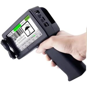 DC50T gecodeerde 12,7 mm draadloze bediening Handheld thermische inkjetprinter QR streepjescode afbeelding batchnummer logo label coder multi-formaat afdrukken (met 1 inkt)