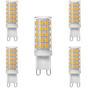Dimbare LED-lampen LED-lamp 5W, neutraal wit 4500K, 50W-equivalente halogeenlampen, niet-dimbaar, AC 85-265V, 500 lumen, stralingshoek van 360 °, geen flikkering for verlichting onder kast (Color : 5