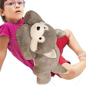 Verzwaarde knuffeldier | Zacht gewogen angst knuffeldier | Animal Plushies Toy Opvouwbare Soft Cuddly Friends Collectible Kids Surprise Gift voor meisjes Kids Delr