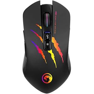 Marvo Scorpion M312 4800 DPI RGB Programmable USB Wired Gaming Mouse - Black