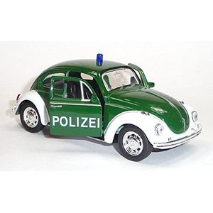 VW Kever Politie groen Volkswagen modelauto Welly