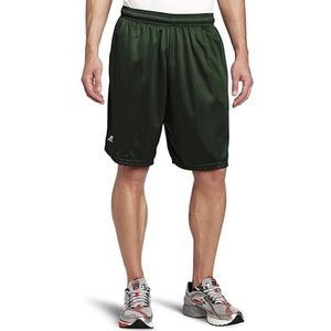 Russell Athletic Heren Mesh Short met zakken, Donkergroen, XL