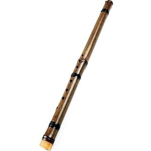 Bruine Verticale Bamboefluit Met Zwarte Lijn Muziekinstrumenten Traditioneel Chinees Houten Instrument bamboe fluit Traditionele (Color : BB Key)