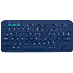 QPSJXN Draadloos Bluetooth-toetsenbord (Blue 7591)