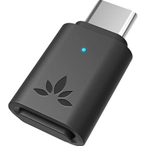 Avantree - C81 - Bluetooth USB-C Audio-Adapter - Zwart - Inclusief Converterkabel