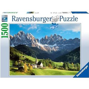 Ravensburger legpuzzel 1500stukjes Italie Dolomieten