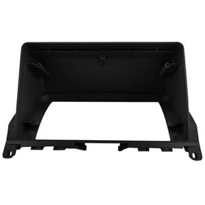 Autoradiopaneel Voor Mercedes Voor Benz C-Klasse W204 C180 C200 C230 C240 ​​C280 C300 9 Autoradio Facia Stereo Dashboard Montage Frame Speler Paneel Trim Autoradioframe(Frame-Black)
