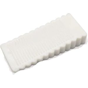 Deurstopwiggen, Siliconen blok wigvormige deurstopper(S-white)